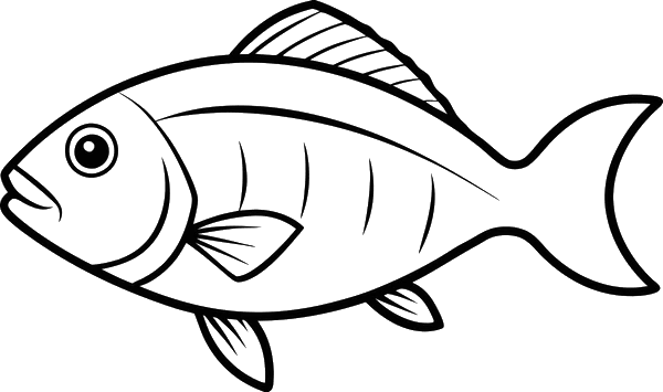 Black Fish moving left dirction