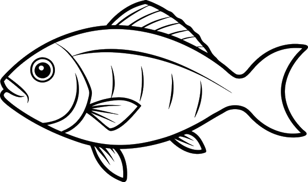 Black Fish moving left dirction